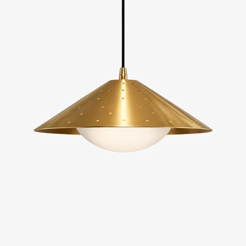 Lampada a sospensione mini UFO moderna in ottone SKU