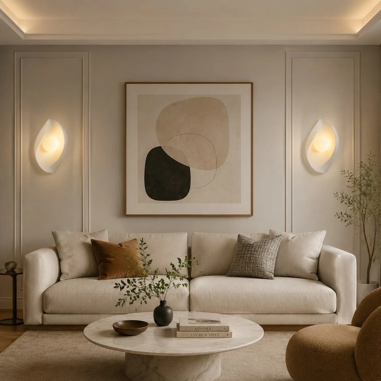 wall sconce room scene