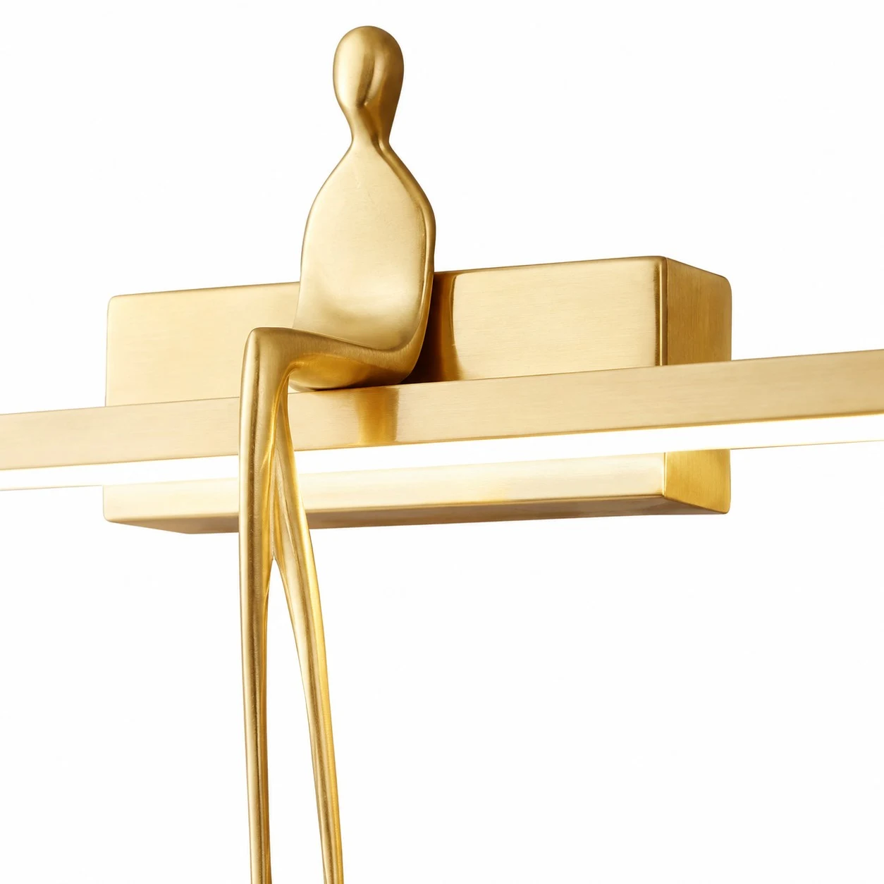 Dettaglio scultoreo color rame naturale