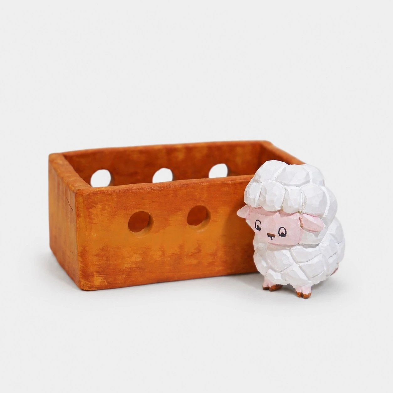 Oveja en caja