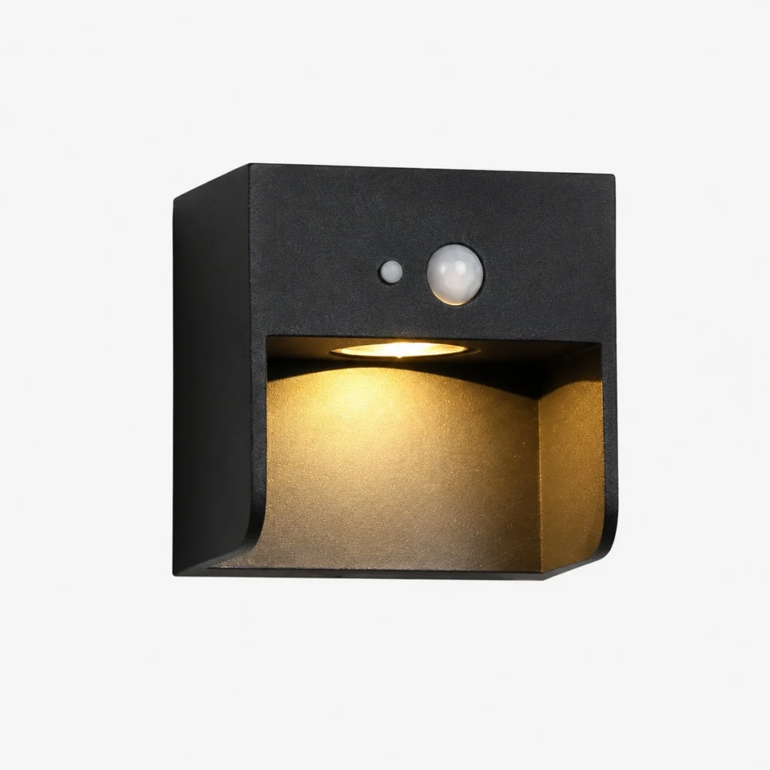 Lampada da parete per esterni Style B nera