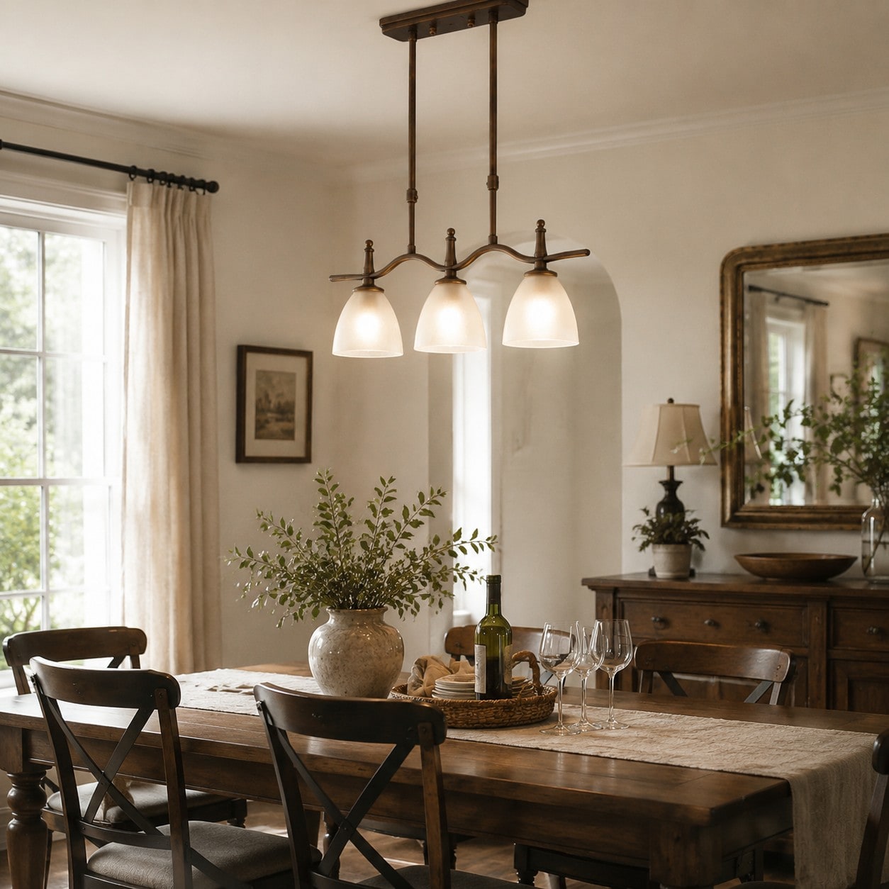 Ideale per tavoli condivisi e cucine a vista.