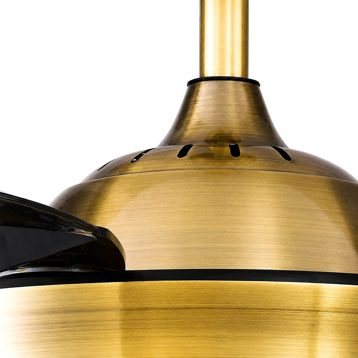 Brushed antique brass body