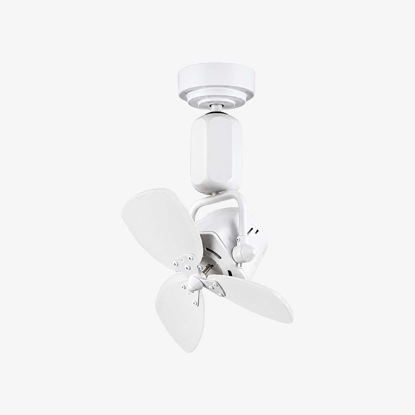 Witte compacte ventilator