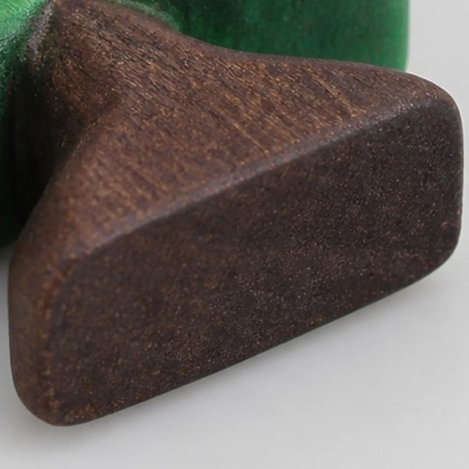 Detalle de la base de madera